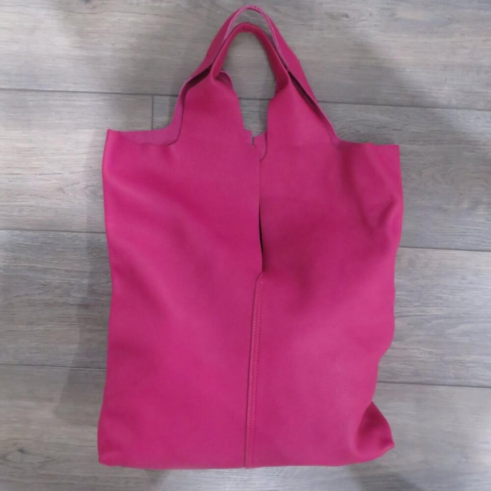 SIRNI Roma Large Pink Hobo Shoulder bag